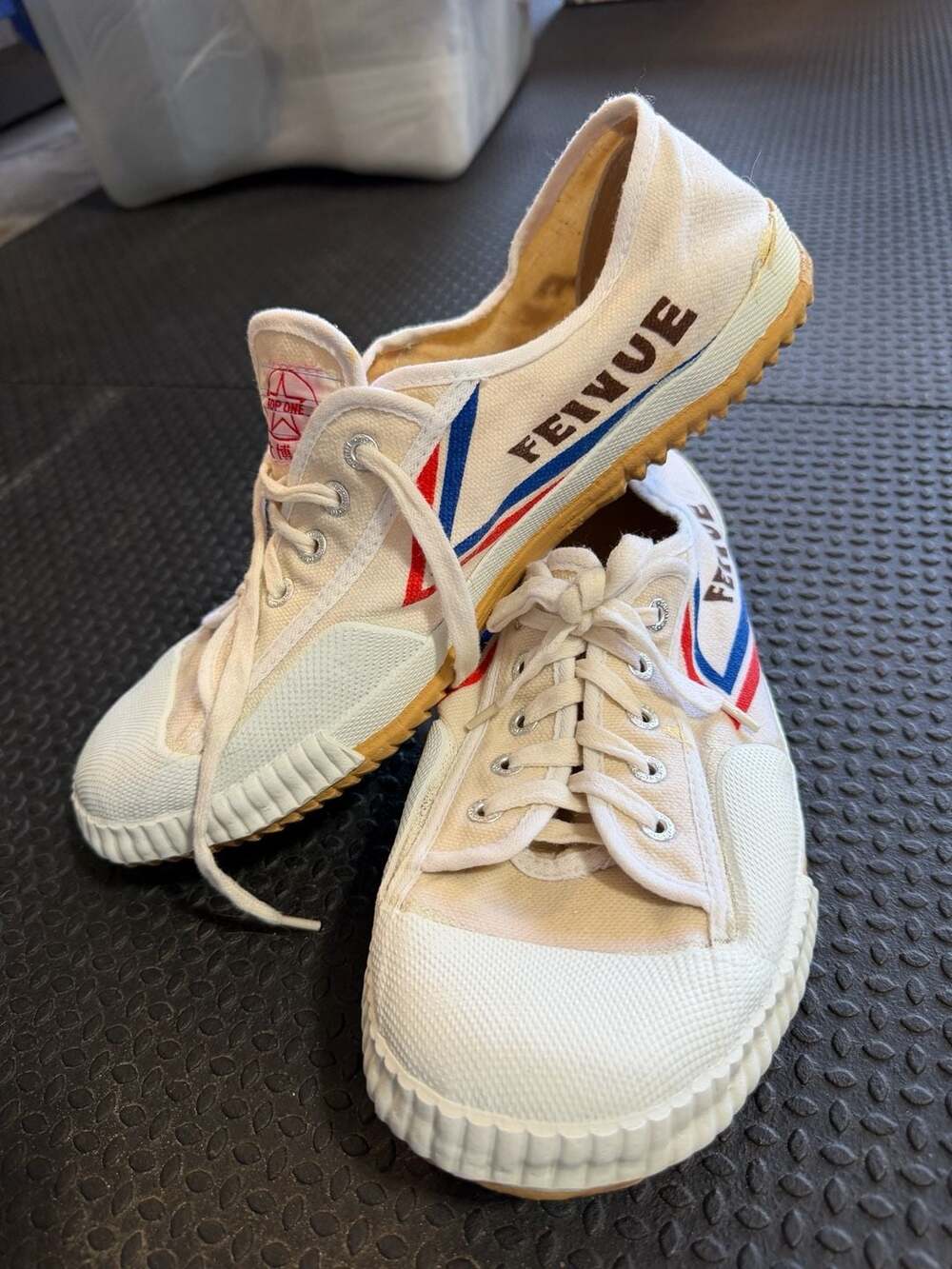 Vintage Feiyue Top One Canvas Low top Sneakers